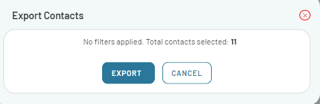 Export Contacts